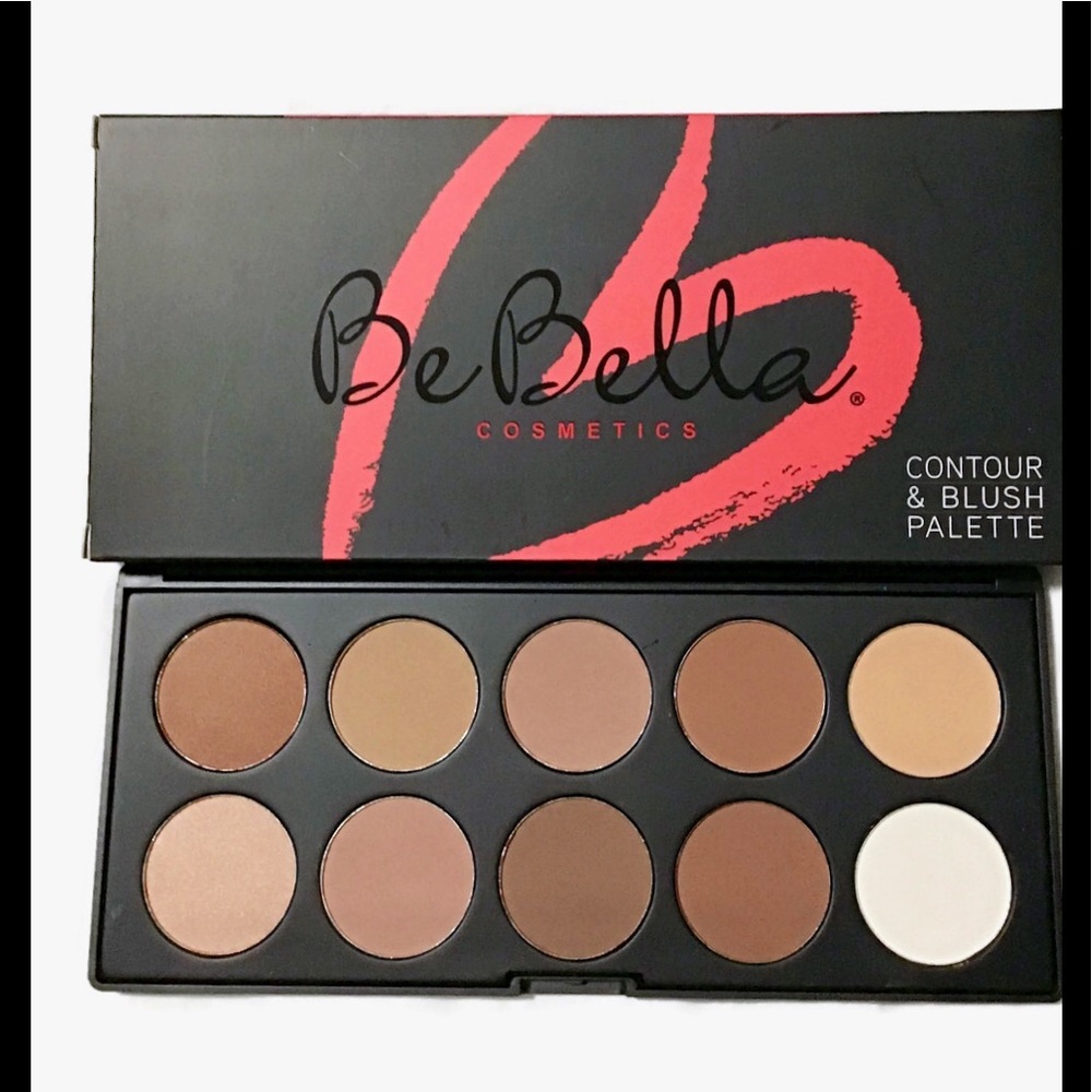BeBella Cosmetics Contour & Blush Palette